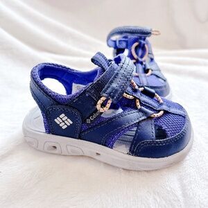 Columbia Kids techsun wave sandals in purple